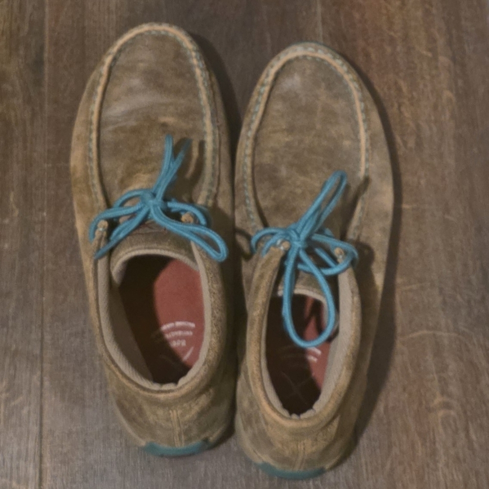 Teal Twisted X Boot Shoes - Picture 3 of 5